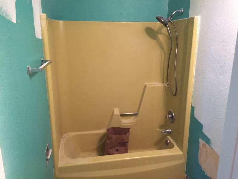 Shower Refinishing - Before