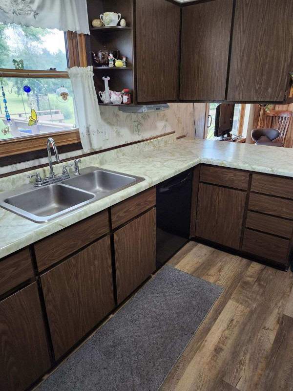 Kitchen Countertop - Before